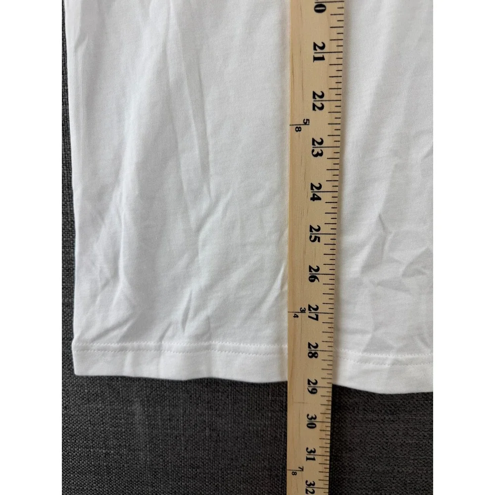 Adidas Originals Mens 3-Stripes Tee White Black Trefoil T-Shirt IA4846 M